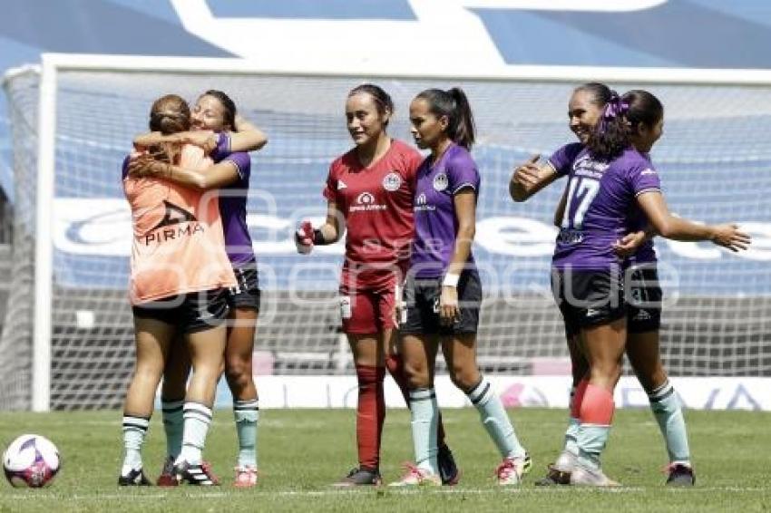 FÚTBOL FEMENIL . CLUB PUEBLA VS MAZATLÁN