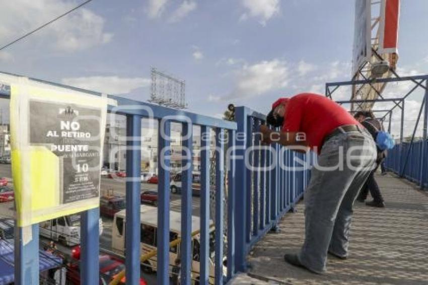 PUENTE PEATONAL LA MARGARITA