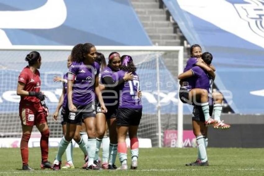 FÚTBOL FEMENIL . CLUB PUEBLA VS MAZATLÁN