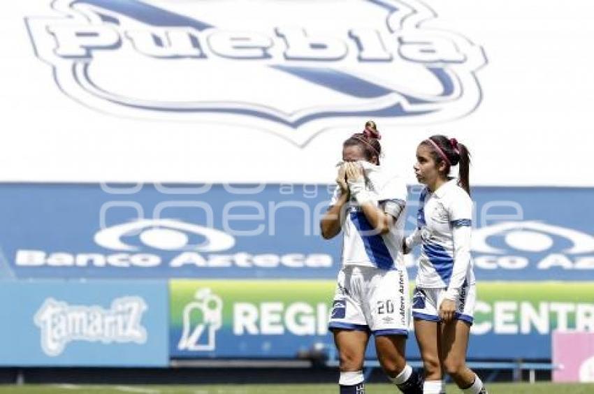 FÚTBOL FEMENIL . CLUB PUEBLA VS MAZATLÁN