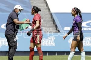 FÚTBOL FEMENIL . CLUB PUEBLA VS MAZATLÁN