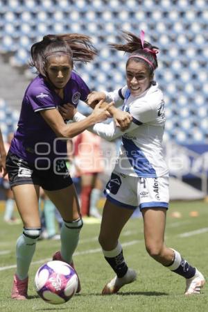 FÚTBOL FEMENIL . CLUB PUEBLA VS MAZATLÁN