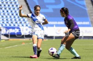 FÚTBOL FEMENIL . CLUB PUEBLA VS MAZATLÁN