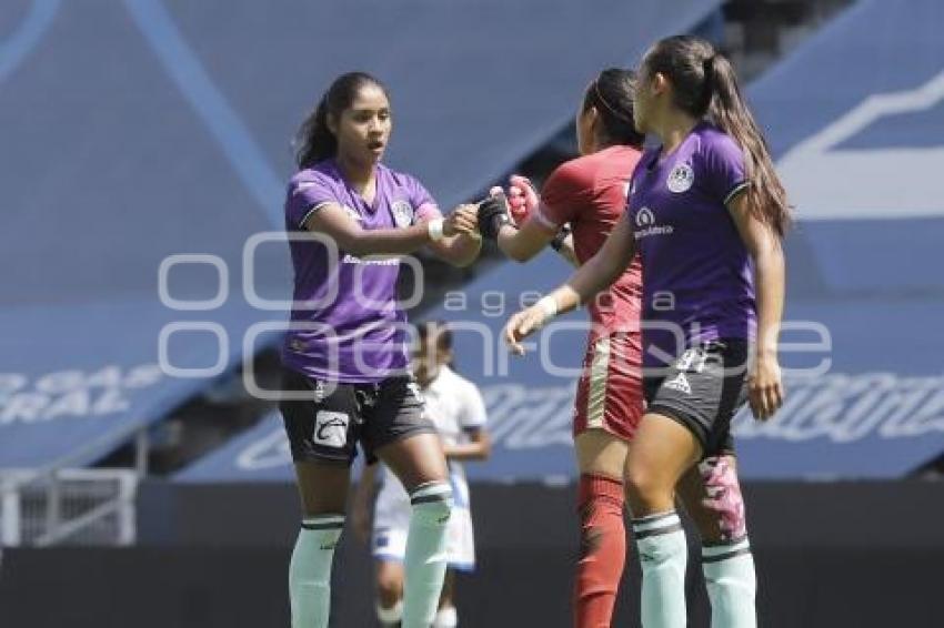 FÚTBOL FEMENIL . CLUB PUEBLA VS MAZATLÁN