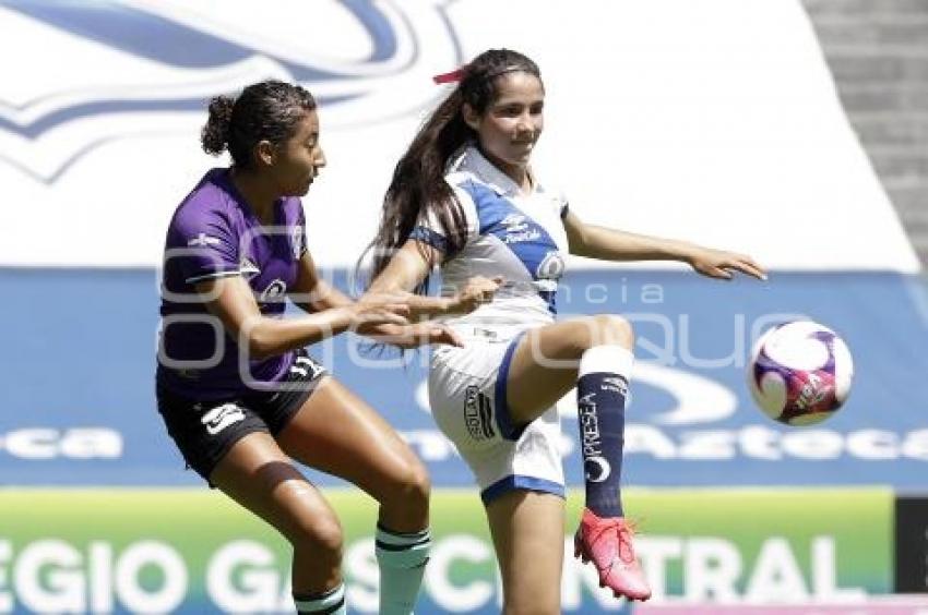 FÚTBOL FEMENIL . CLUB PUEBLA VS MAZATLÁN