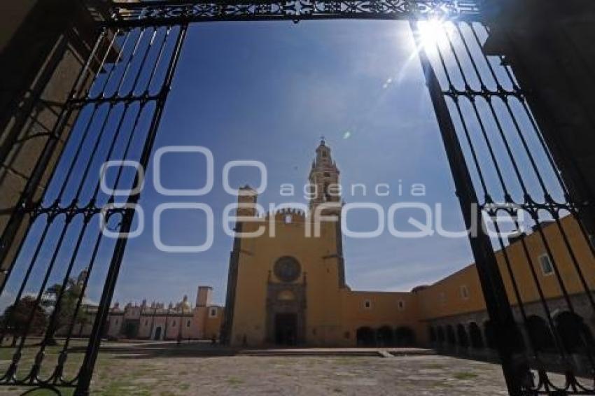 CHOLULA . CONVENTO SAN GABRIEL