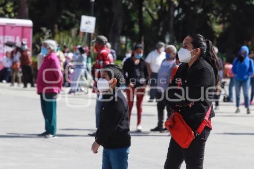 SAN PEDRO CHOLULA . VACUNACIÓN