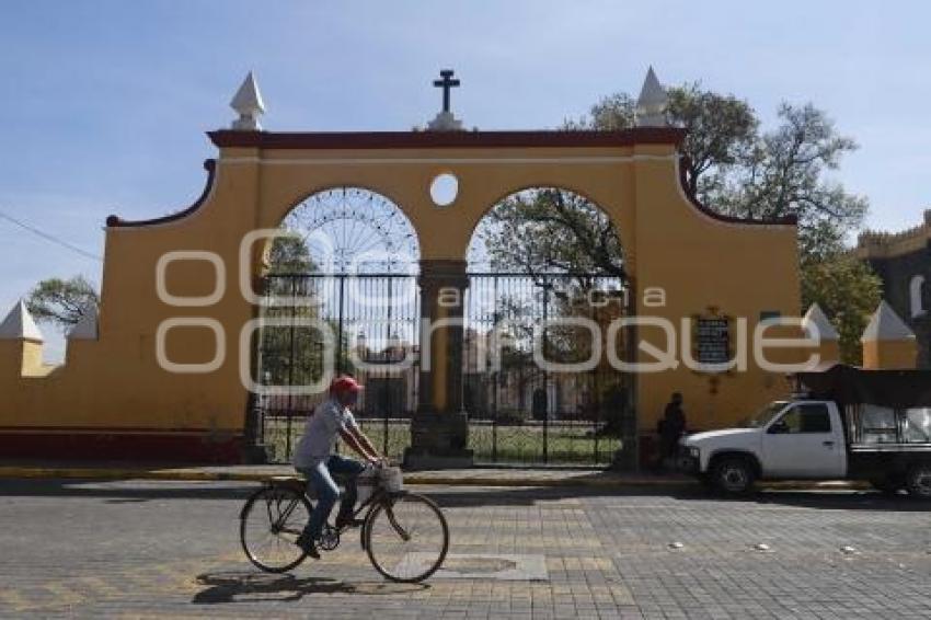 CHOLULA . CONVENTO SAN GABRIEL