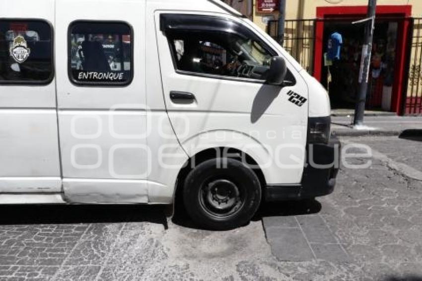 CENTRO HISTÓRICO . BACHES