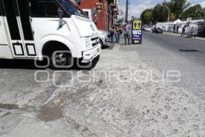 CENTRO HISTÓRICO . BACHES