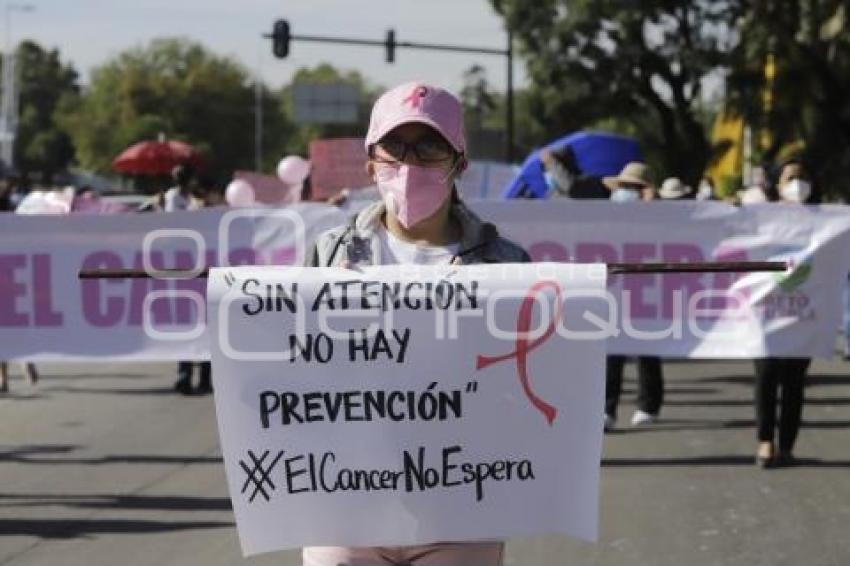 MANIFESTACIÓN MUJERES CÁNCER