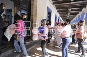 MANIFESTACIÓN MUJERES CÁNCER