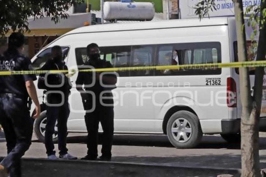 ASALTO . MUJER INFARTADA