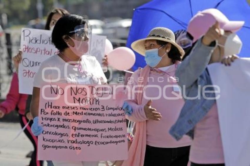 MANIFESTACIÓN MUJERES CÁNCER