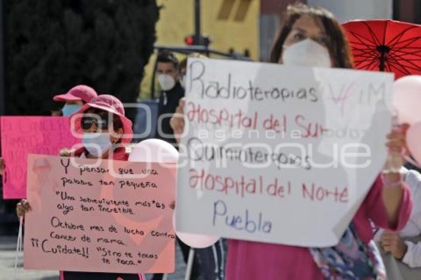 MANIFESTACIÓN MUJERES CÁNCER