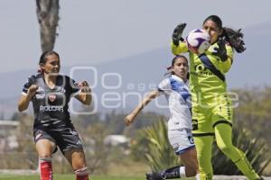 FUTBOL FEMENIL . PUEBLA VS NECAXA