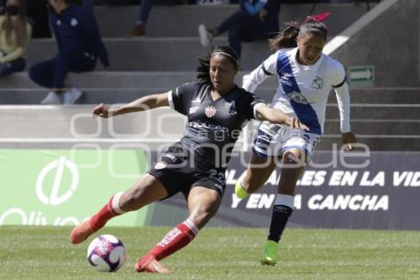 FUTBOL FEMENIL . PUEBLA VS NECAXA