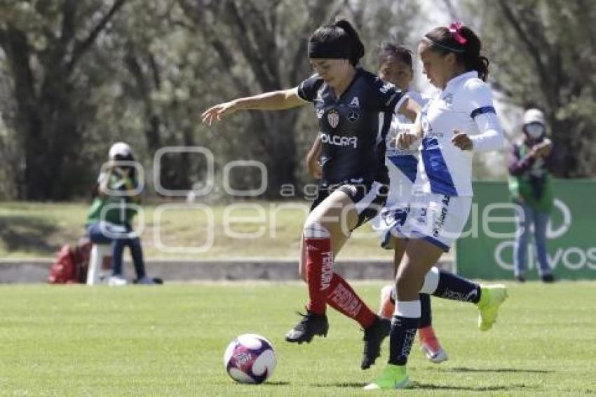 FUTBOL FEMENIL . PUEBLA VS NECAXA