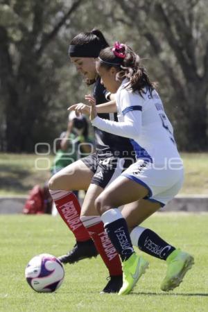 FUTBOL FEMENIL . PUEBLA VS NECAXA
