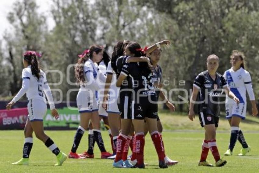 FUTBOL FEMENIL . PUEBLA VS NECAXA