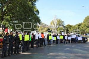 MANIFESTACIÓN POLICÍAS MUNICIPALES