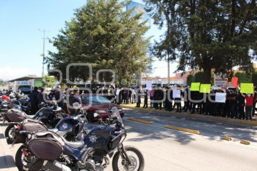 MANIFESTACIÓN POLICÍAS MUNICIPALES