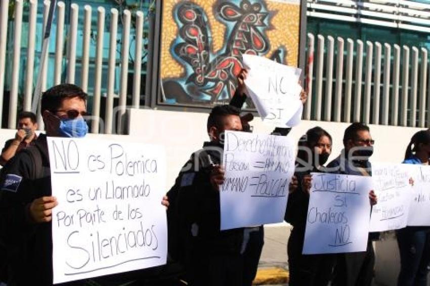 MANIFESTACIÓN POLICÍAS MUNICIPALES