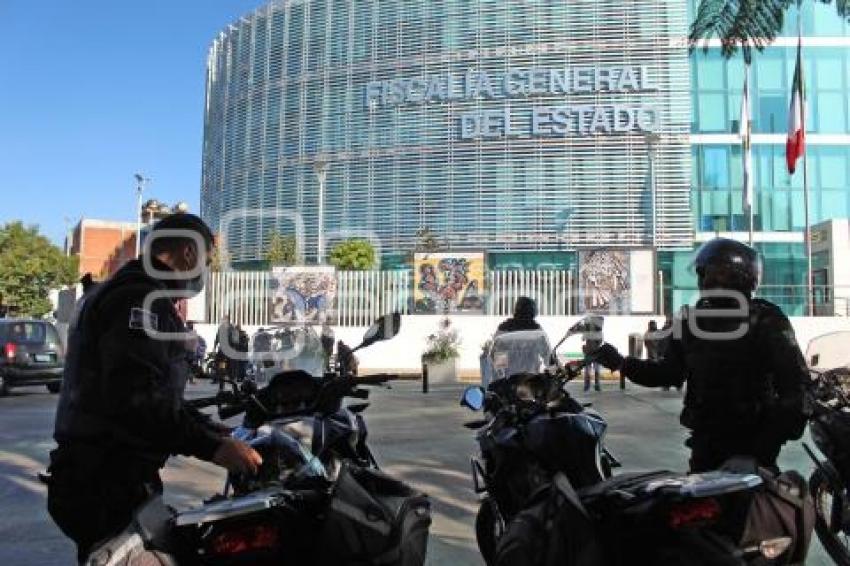 MANIFESTACIÓN POLICÍAS MUNICIPALES