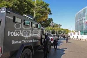 MANIFESTACIÓN POLICÍAS MUNICIPALES