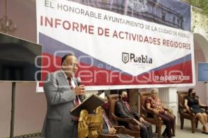 INFORME REGIDORES MORENA