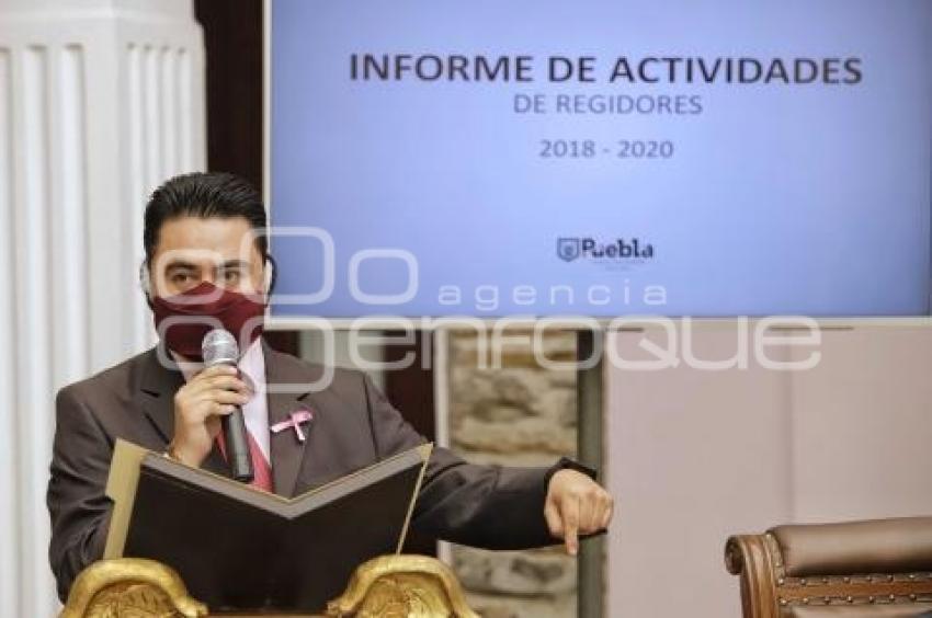 INFORME REGIDORES MORENA