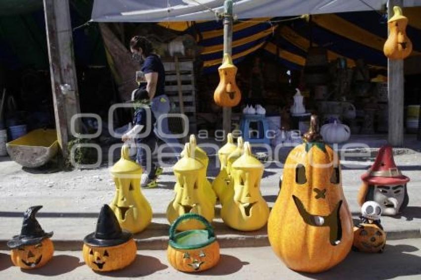 CALABAZAS DE BARRO