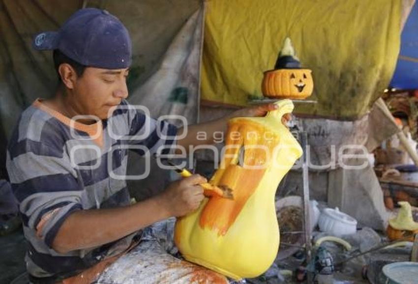 CALABAZAS DE BARRO