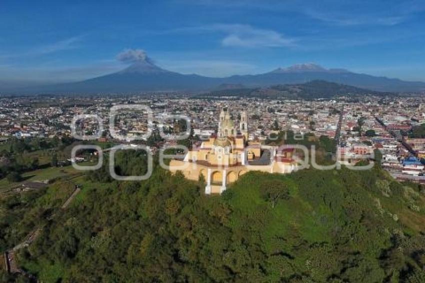 CHOLULA . VOLCANES