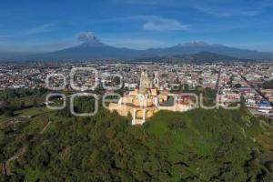 CHOLULA . VOLCANES