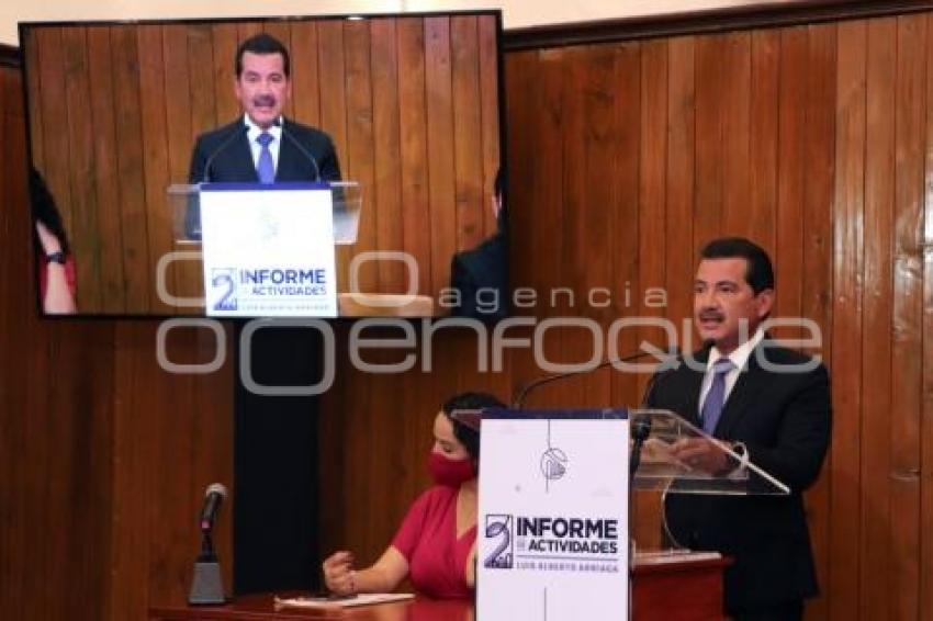 INFORME LUIS ALBERTO ARRIAGA