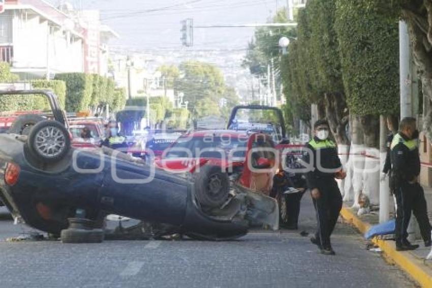 TEHUACÁN . ACCIDENTE MORTAL