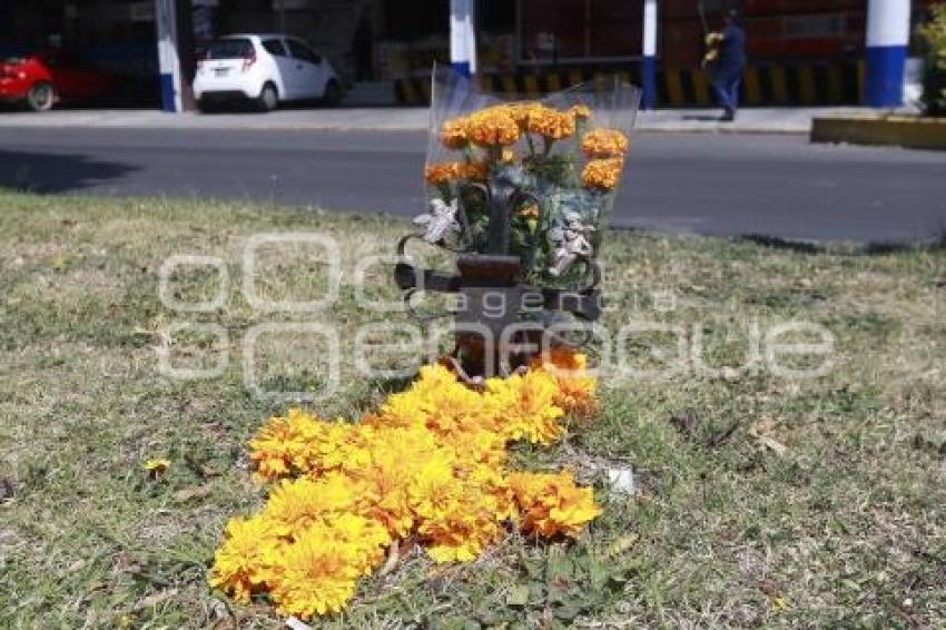 DÍA DE MUERTOS . ACCIDENTADOS