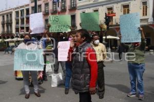 MANIFESTACIÓN VENDEDORES AMBULANTES