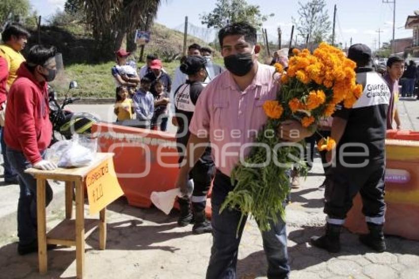 CORONAVIRUS . CHOLULA . PANTEONES