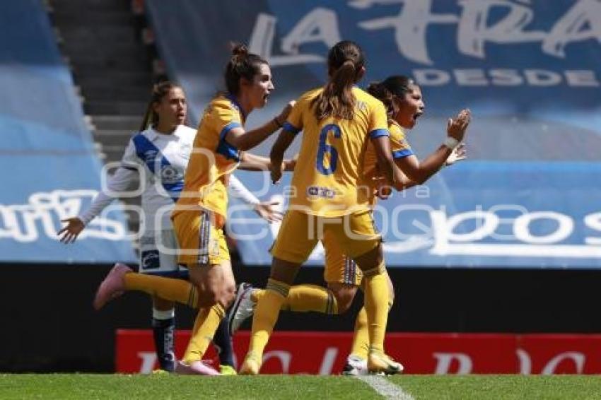 FÚTBOL FEMENIL . PUEBLA VS TIGRES