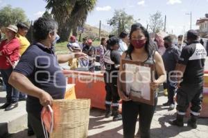 CORONAVIRUS . CHOLULA . PANTEONES