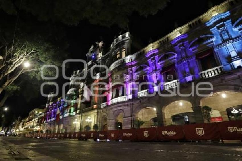 AYUNTAMIENTO . ILUMINACIÓN LGBTTTI