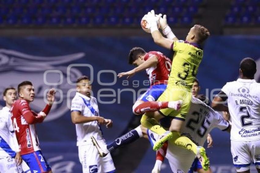 FÚTBOL . CLUB PUEBLA VS SAN LUIS