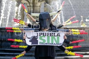 MANIFESTACIÓN . MOVIMIENTO ANIMALISTA