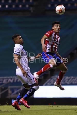 FÚTBOL . CLUB PUEBLA VS SAN LUIS