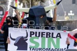 MANIFESTACIÓN . MOVIMIENTO ANIMALISTA