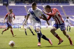 FÚTBOL . CLUB PUEBLA VS SAN LUIS