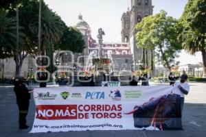 MANIFESTACIÓN . MOVIMIENTO ANIMALISTA