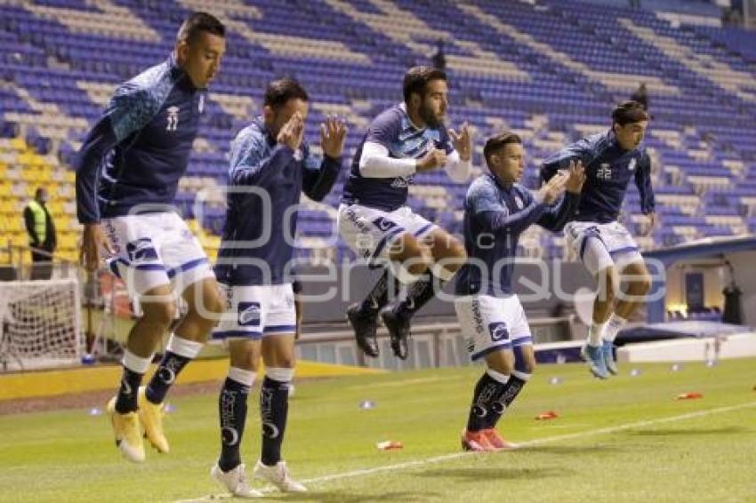 FÚTBOL . CLUB PUEBLA VS SAN LUIS